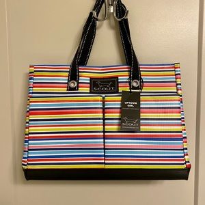 Scout Multicolor Stripe Uptown Girl Tote Bag